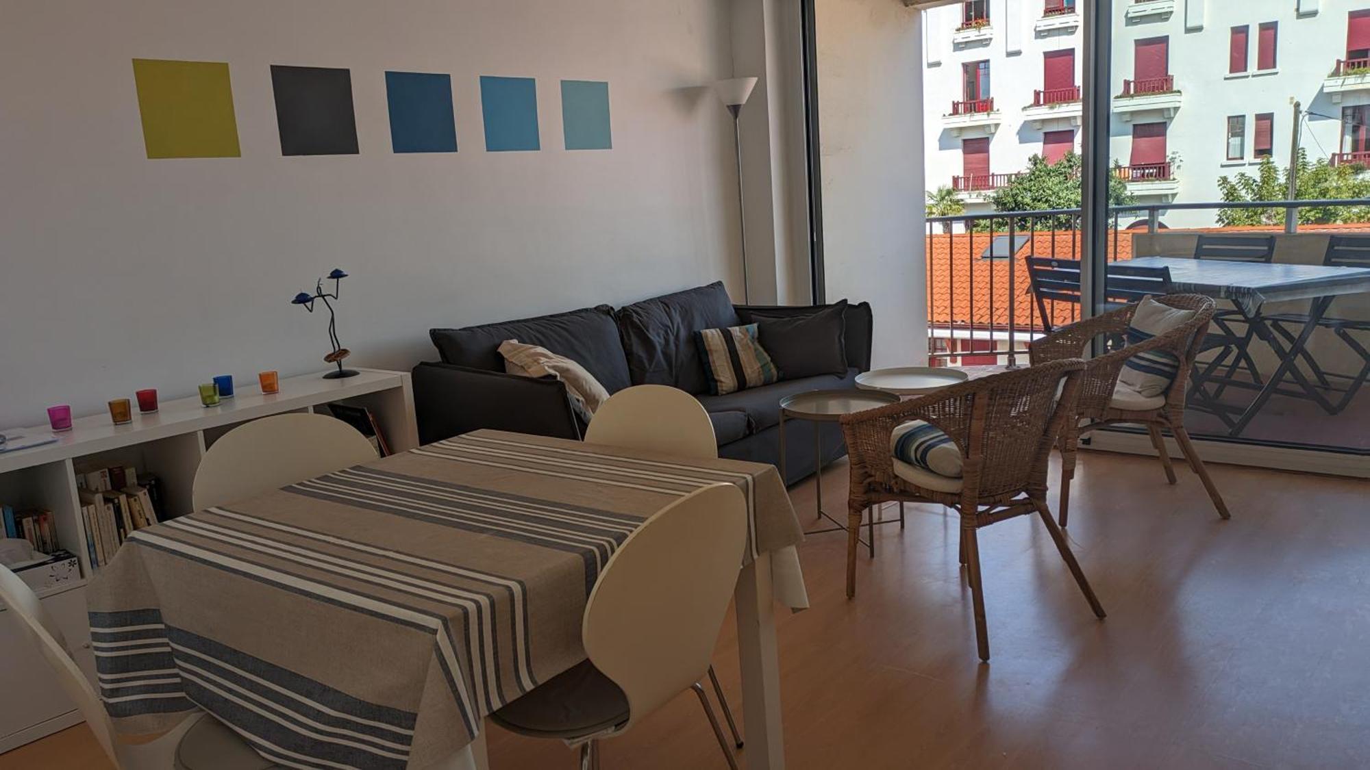Appartement 3 Pieces Au Coeur D'Hendaye Plage Екстер'єр фото
